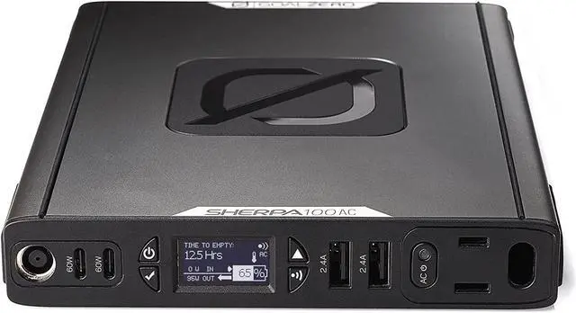 Alt view image 4 of 15 - goal zero sherpa 100 ac portable power bank