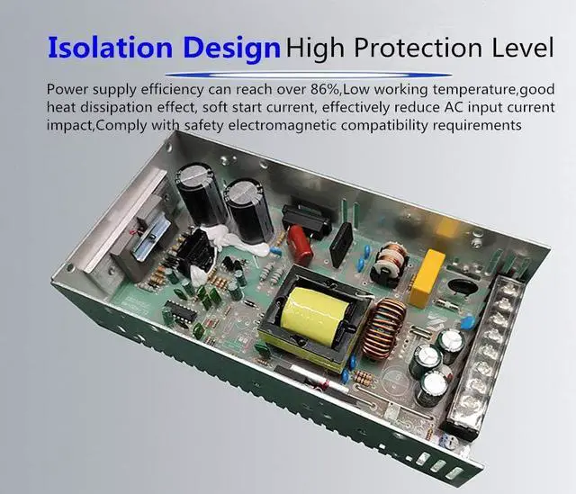 Alt view image 2 of 7 - Chengliang Power Supply Dc 24v 17a 400w Original Ender 3 3D Printer Switching PSU UL Certified