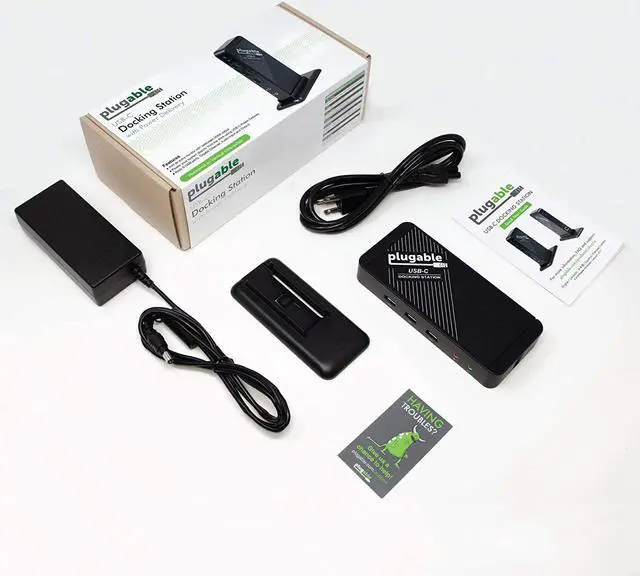 Alt view image 7 of 7 - Plugable USB-C Dock with 4K HDMI and 60W Charging, Compatible with Thunderbolt 3/4, USB4, and USB C MacBook, iPhone, iPad, Windows, and Chromebook 1Gbps Ethernet, 3X USB 3.0, 2X USB 2.0, Driverless