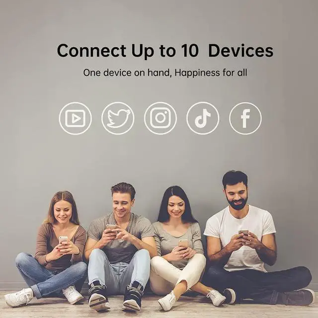 Alt view image 4 of 7 - Mini Turbo 4G LTE Mobile Hotspot, No SIM Card Needed, Portable WiFi Hotspot Unlock Device for Home or Travel in 200+ Countries,Smart Local Network Auto-Selection,with US 8GB&Global 1GB Data
