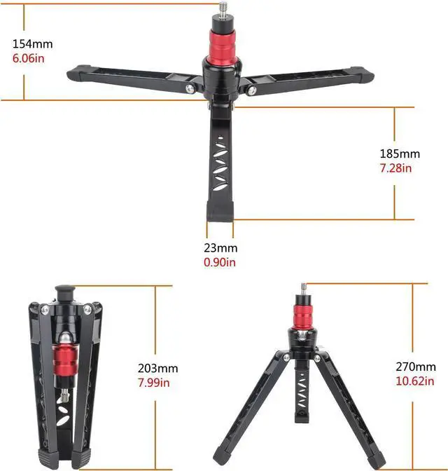 Alt view image 5 of 7 - A324D Aluminum 67 Inch Camera Monopod Professional Telescopic Video Monopods Base Tripod for Canon Nikon Sony Olympus Panasonic DSLR Black -