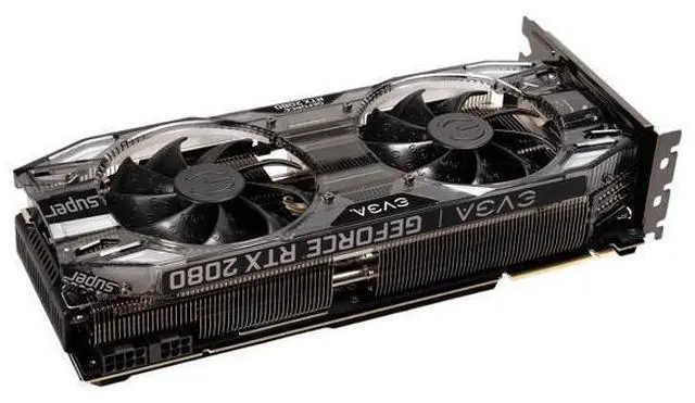 Alt view image 2 of 4 - EVGA GeForce RTX 2080 Super XC Ultra Gaming, 08G-P4-3183-KR, 8GB GDDR6, RGB LED, Metal Backplate