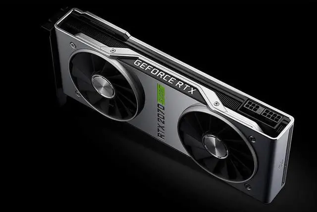 Alt view image 5 of 5 - NVIDIA GeForce RTX 2070 SUPER Founders Edition - 8GB GDDR6 1770 MHz RAM - 2560 Cores - Ray Tracing - DirectX 12 - DP/HDMI/DVI-DL - VR Ready