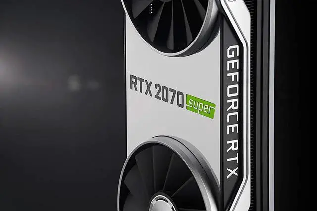 Alt view image 2 of 5 - NVIDIA GeForce RTX 2070 SUPER Founders Edition - 8GB GDDR6 1770 MHz RAM - 2560 Cores - Ray Tracing - DirectX 12 - DP/HDMI/DVI-DL - VR Ready