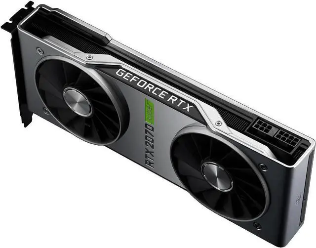 Main image of NVIDIA GeForce RTX 2070 SUPER Founders Edition - 8GB GDDR6 1770 MHz RAM - 2560 Cores - Ray Tracing - DirectX 12 - DP/HDMI/DVI-DL - VR Ready