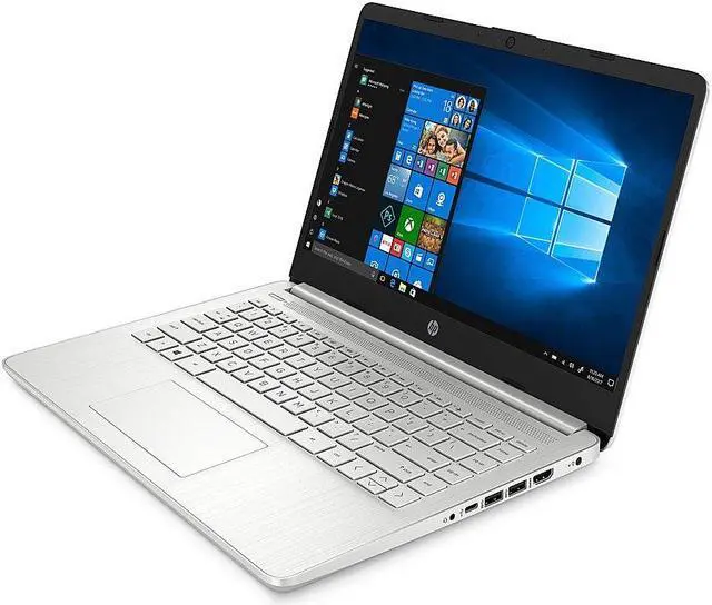 Alt view image 3 of 4 - HP 14.0" FHD(1920x1080)Finger Print Reader Laptop,Intel Core i3-1115G4(up to 4.1GHz),Intel UHD Graphics,32 GB RAM,512 GB SSD, Wi-Fi and Bluetooth, Windows 10 Pro,Silver