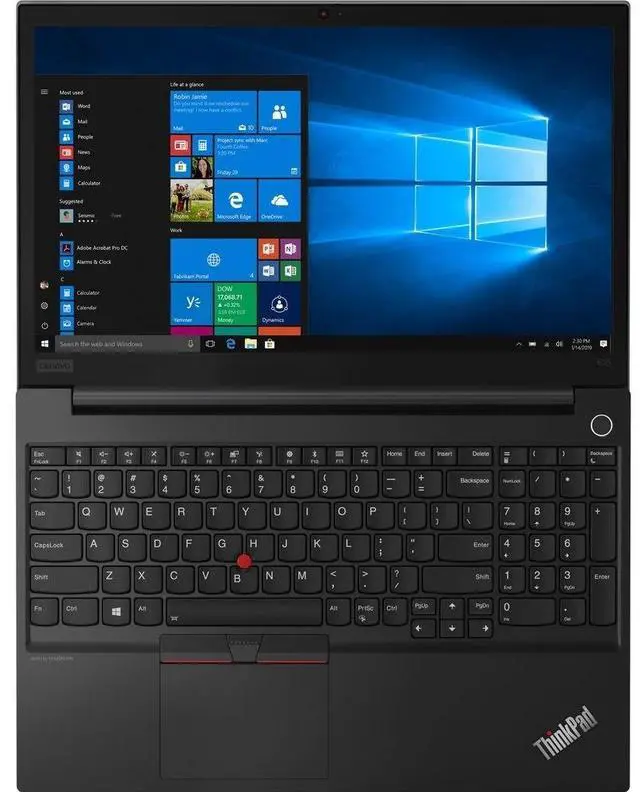 Alt view image 4 of 5 - Lenovo ThinkPad E15 (15.6", 16GB, 512GB SSD, Ryzen 7 4700U 2.0GHz) Win11P, Black