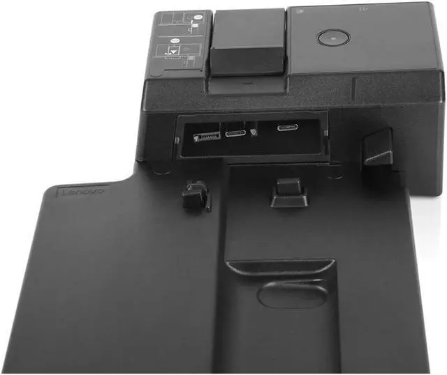 Alt view image 11 of 13 - Lenovo ThinkPad Pro Docking Station with 135W Power Adapter, Black
