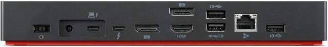 Alt view image 9 of 20 - Lenovo ThinkPad Universal Thunderbolt 4 Smart Dock