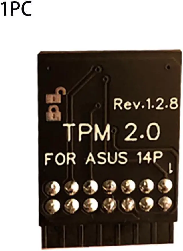 Alt view image 5 of 6 - 1PC TPM 2.0 Security Module For ASUS Motherboard 14 Pin LPC Card Windows 11