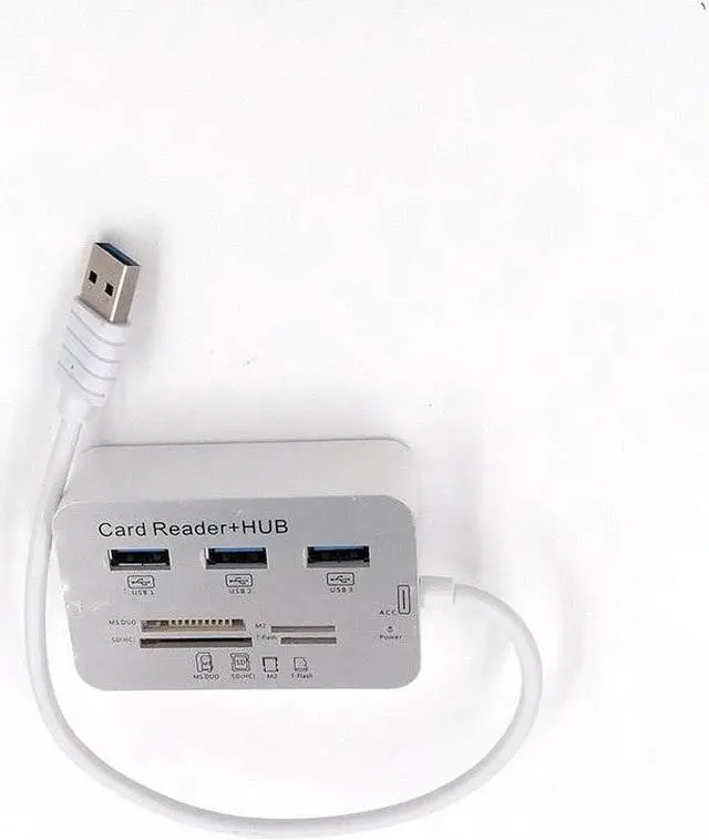Alt view image 2 of 7 - Multi-In-1 Memory Card Reader Adapter USB 3.0 interface 3.0 5Gbps Transmission