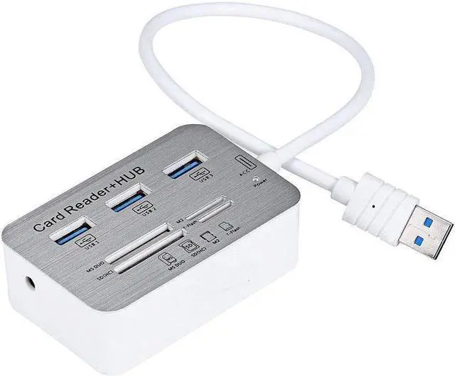 Alt view image 4 of 7 - Multi-In-1 Memory Card Reader Adapter USB 3.0 interface 3.0 5Gbps Transmission