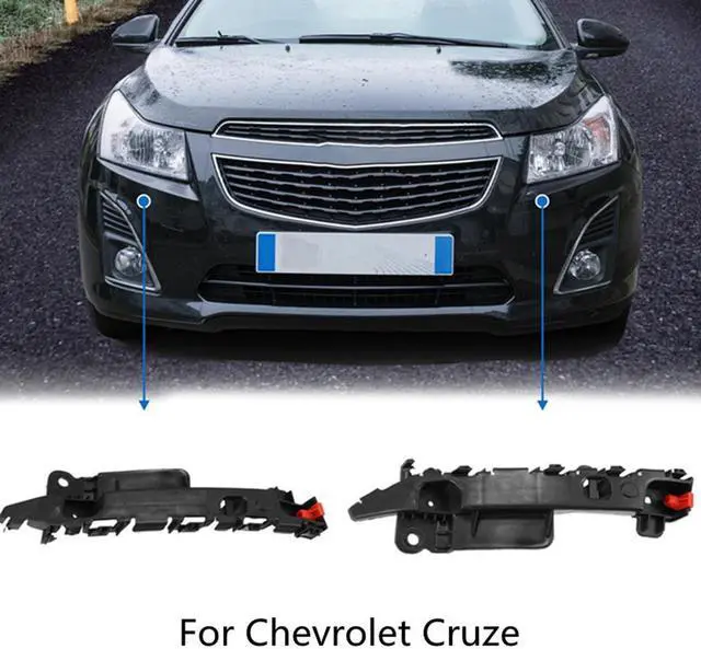 Alt view image 4 of 5 - Acaigel 1 Pair Front Bumper Retainer Bracket For Chevrolet Cruze 2011-2016