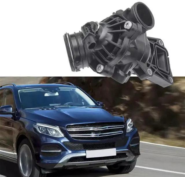 Alt view image 3 of 5 - Acaigel Coolant Thermostat A2762000500 For Mercedes-Benz C300 GLE350 E350 E300 ML350