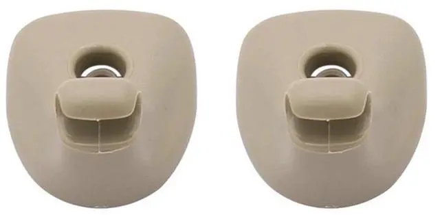 Alt view image 4 of 5 - Yassdwbn 2x Car Sun Visor Support Retainer Clip For Chrysler 200 Dodge Avenger 1GW25HL1AA