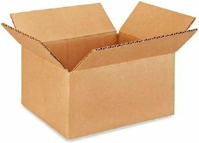 Main image of supplyhut 50 8x6x4 Cardboard Paper Boxes Mailing Packing Shipping Box Corrugated Carton Brown