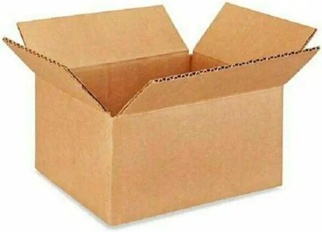 Main image of supplyhut 100 8x6x4 Cardboard Paper Boxes Mailing Packing Shipping Box Corrugated Carton, Brown