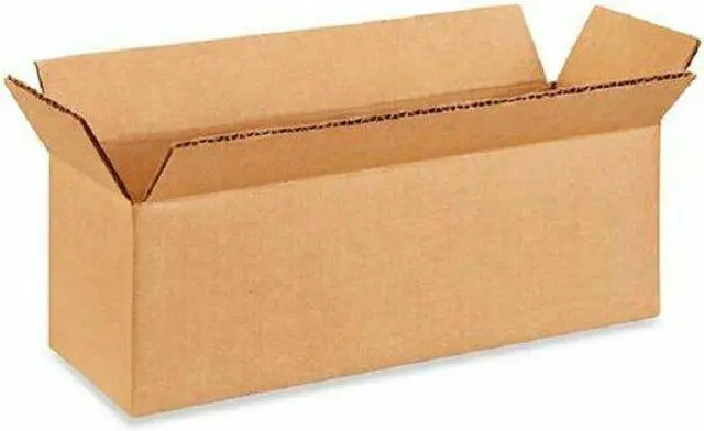Main image of supplyhut 25 12x4x4 Cardboard Paper Boxes Mailing Packing Shipping Box Corrugated Carton, Brown
