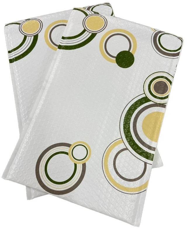 Main image of 40 #5 9.75x15 Greengold Circles Poly Bubble Padded Envelopes Mailers 9.75"x15"