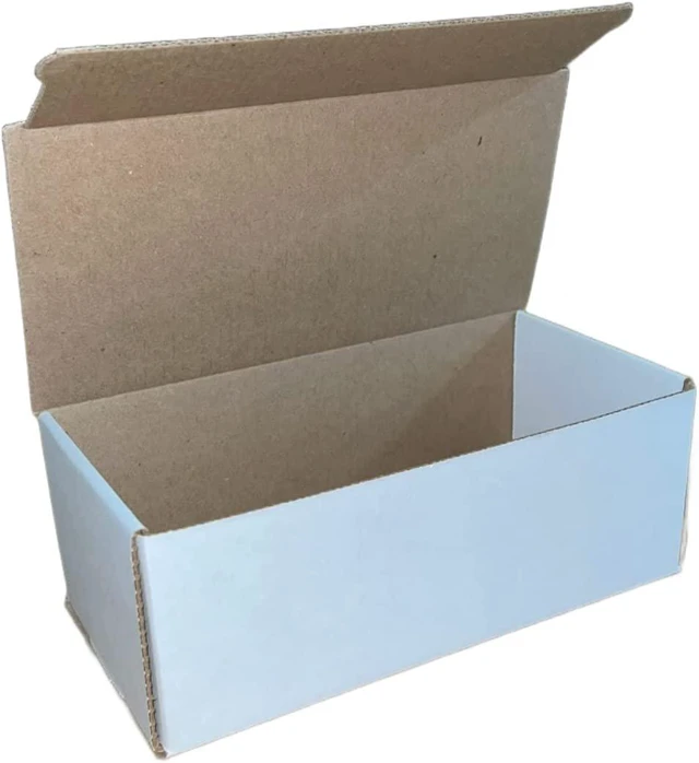 Alt view image 2 of 4 - supplyhut 100 6x4x3 White Cardboard Paper Boxes Mailing Packing Shipping Box Corrugated Carton