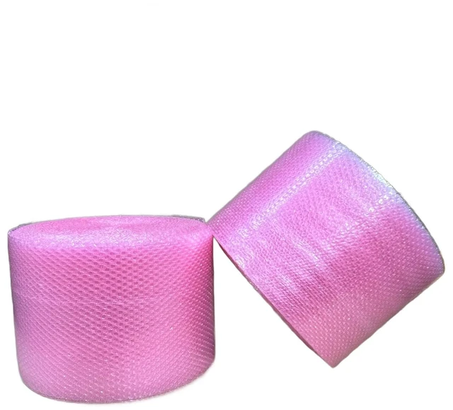 Alt view image 2 of 3 - 3/16" Small Bubble Cushioning Wrap Anti-Static Roll 1200'x 12" Wide 1200FT 12"