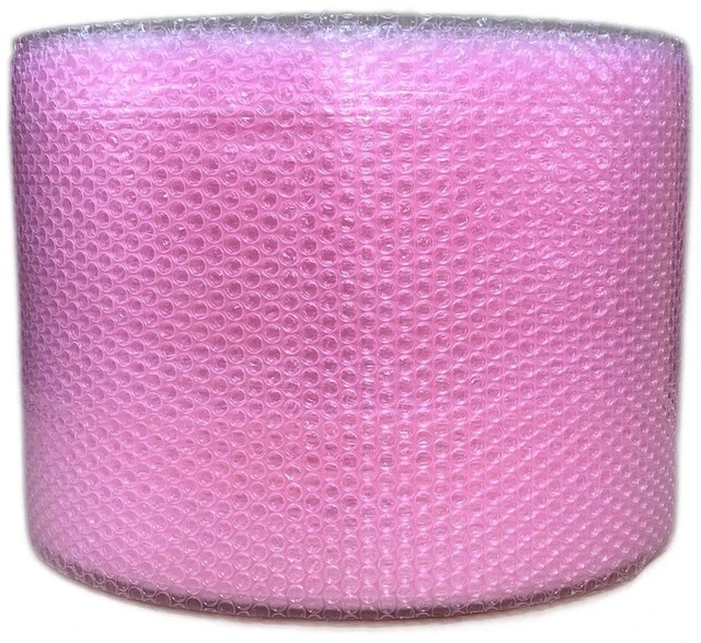 Alt view image 3 of 3 - 3/16" Small Bubble Cushioning Wrap Anti-Static Roll 1200'x 12" Wide 1200FT 12"