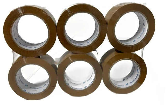 Alt view image 3 of 3 - supplyhut 72 Rolls Shipping Packaging Box Packing Sealing Tape 1.6 mil 2" x 110 Yard 330FT