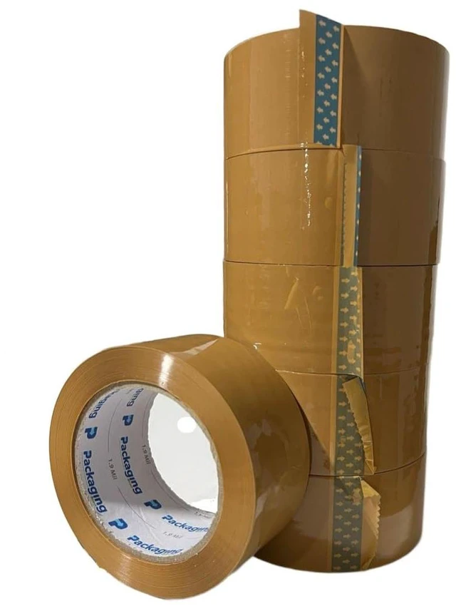 Alt view image 2 of 3 - supplyhut 72 Rolls Shipping Packaging Box Packing Sealing Tape 1.6 mil 2" x 110 Yard 330FT