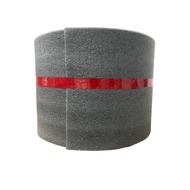 Alt view image 2 of 2 - Foam Wrap Roll 1/8" x 150' x 24" Packaging Perforated Micro 150FT Perf Padding Black