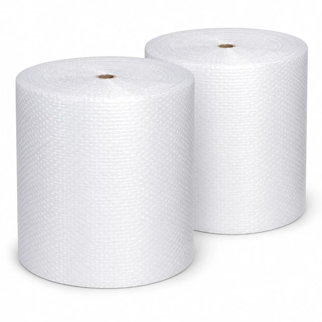 Alt view image 2 of 6 - 1/8" Small Bubble Cushioning Wrap Padding Roll 700'x 12" Wide Perf 12" 700FT