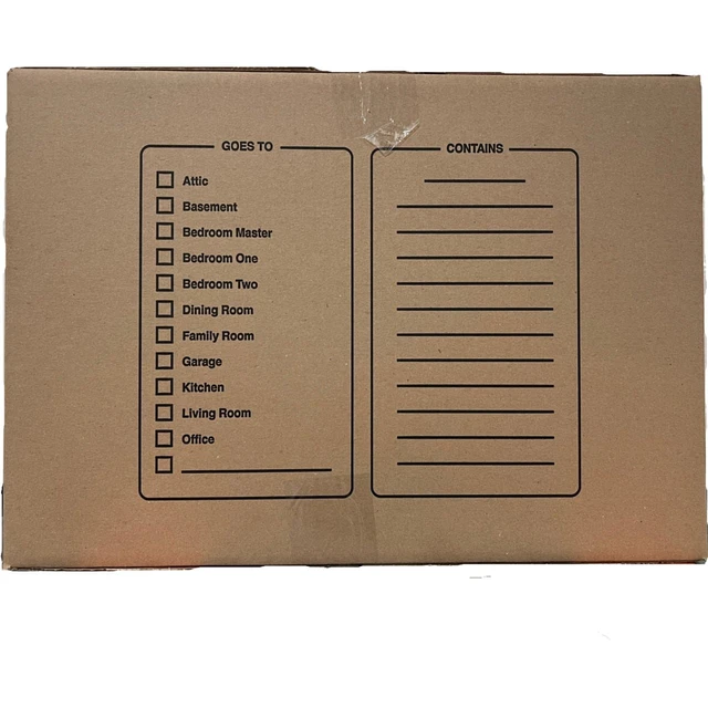 Alt view image 4 of 4 - 20 - Pack X-Large Cardboard Moving Boxes 23x23x16 32 ECT With Handles