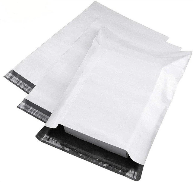Main image of 100 9x12 Poly Mailers Envelopes Self Seal Shipping Bags 2.0 Mil 9" x 12"