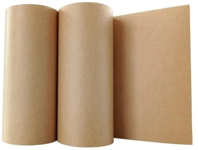 Main image of 15" 30# 1200' Brown Kraft Paper Roll Shipping Wrapping Cushioning Void Fill