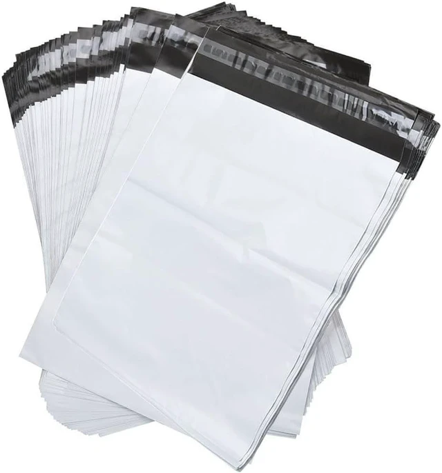 Main image of 100 4x6 Poly Mailers Envelopes Self Seal Shipping Bags 2 Mil 4" x 6"
