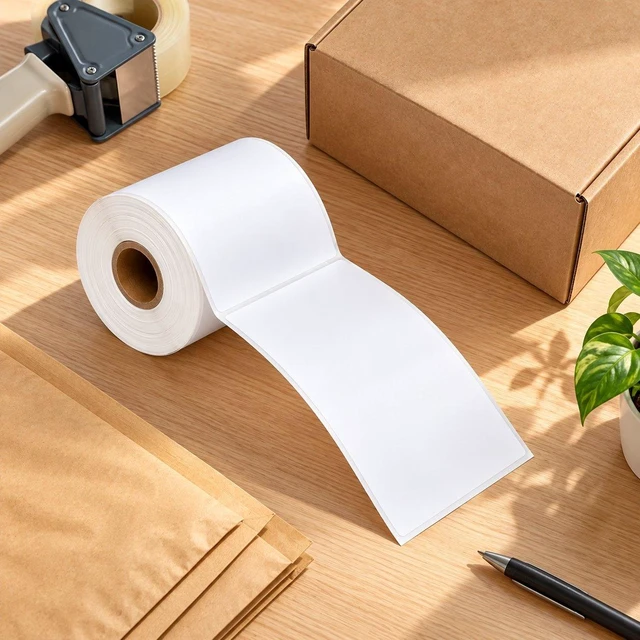 Alt view image 5 of 7 - supplyhut 4 x 6 Direct Thermal Shipping Labels, 1 Inch Core, 250 Labels per Roll, 1 Roll (250 Labels)