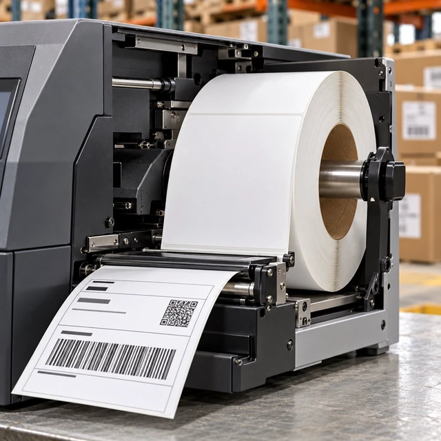 Alt view image 4 of 7 - Direct Thermal Labels 4x6 Shipping 3 Inch Core 1000 per Roll 2 Rolls 2,000 Labels