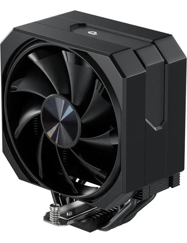 Main image of CPU Air Cooler with 4X6mm Heat Pipes,120mm Fan CPU Cooler 1650rmp,CPU Cooler AMD AM5/AM4/AM3 Series,CPU Air Cooler 6.1 Height Compatible with Intel LGA 1700/1851/1155/1156/2011/2066(Black)