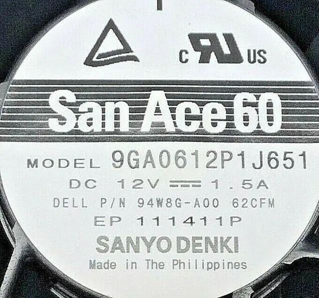 Alt view image 5 of 7 - Lot Of 12 Dell 0H0h89 0Cw51c Cwh0h-A00 94W8g-A00 Poweredge R730 Fan Assembly