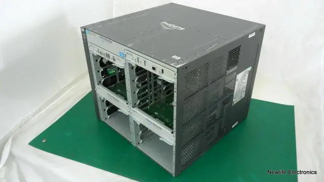 Alt view image 3 of 5 - Hp J9091-69001 Procurve Switch 8212Zl Chassis Assembly (9U) J9091-61101 J9091a