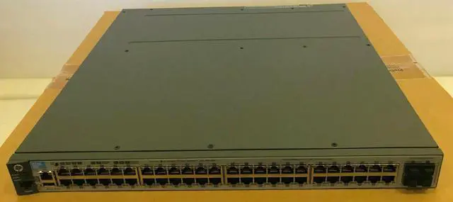 Alt view image 3 of 6 - Hp J9576a E3800 48-Port Gigabit 4X Sfp+ 3800-48G-4Sfp+ Switch - No Power Supply