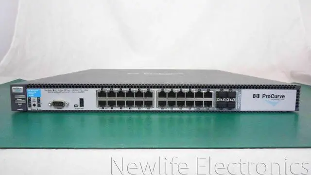 Alt view image 3 of 7 - Hp J9263-69001 Procurve 6600-24G 24-Port Switch J9263a