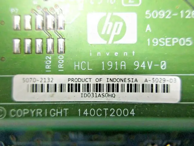 Alt view image 3 of 7 - Hp Procurve Switch 5400Zl Management Module J8726a 5070-2132 A-5029-D3 T9-D11