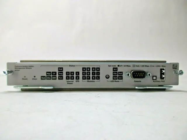 Alt view image 5 of 7 - Hp Procurve Switch 5400Zl Management Module J8726a 5070-2132 A-5029-D3 T9-D11