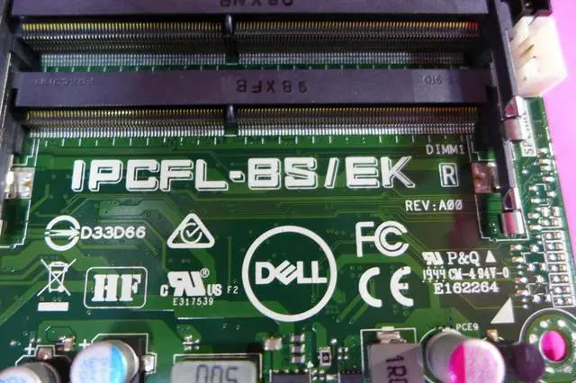 Alt view image 5 of 6 - Genuine Dell Optiplex 7070 Micro Motherboard Ddr4 Ipcfl-Bs/Ek C1R19