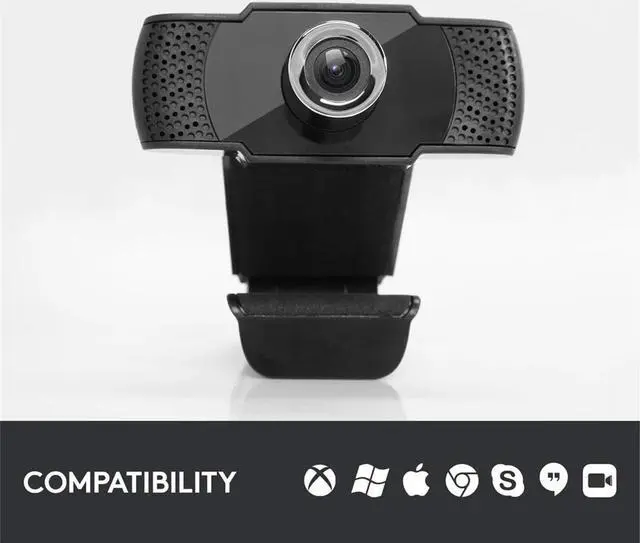 Main image of Ultimo H812 2MP 1920x1080 USB 2.0 Webcam, Black