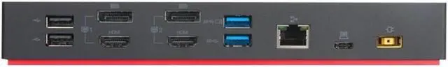 Alt view image 2 of 3 - Lenovo ThinkPad Hybrid USB-C with USB-A Dock, Black