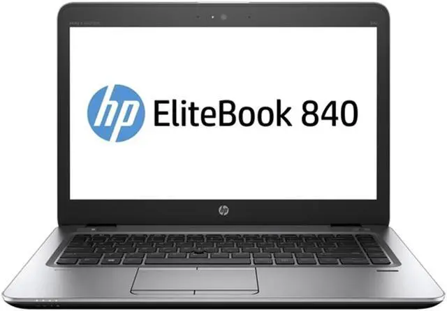 Alt view image 2 of 2 - HP EliteBook 840 G3 14" 16GB 256GB SSD Core i7-6600U 2.60GHz Win10P, Silver