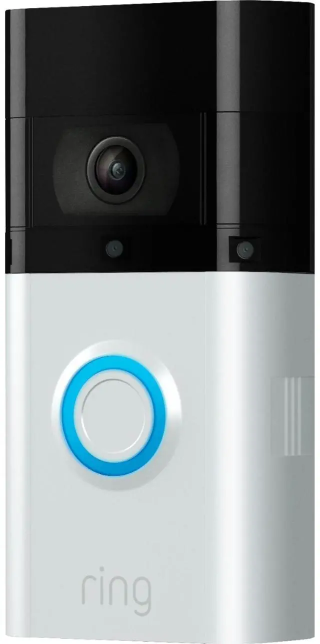 Alt view image 2 of 2 - Ring - Battery Doorbell Plus Smart Wifi Video Doorbell, Satin Nickel