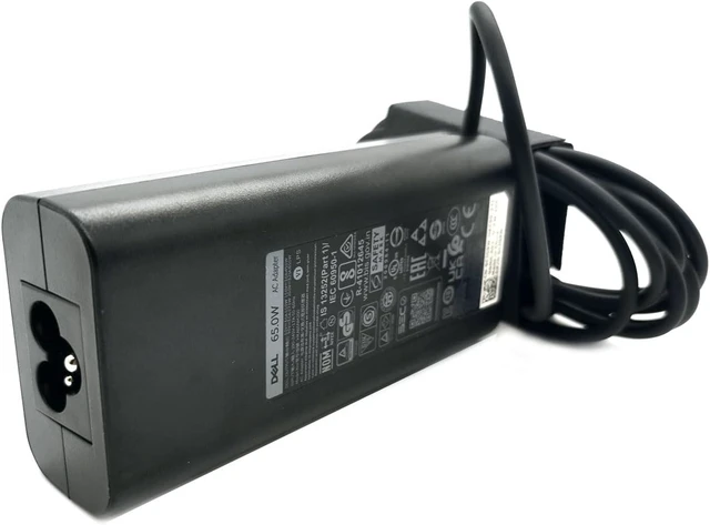 Alt view image 5 of 7 - For Dell Laptop Charger 65W USB-C,AC Adapter with Power Cord Cable,LA65NM190, HA65NM190, DA65NM190, HKA65NM200, Black
