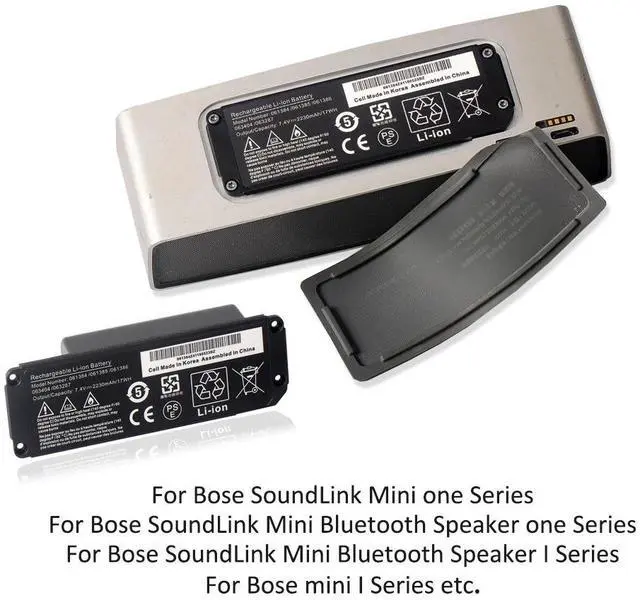 Alt view image 7 of 7 - 061384 2230mAh/17WH Speaker Battery 061385 061386 063404 063287 For BOSE SoundLink Mini I